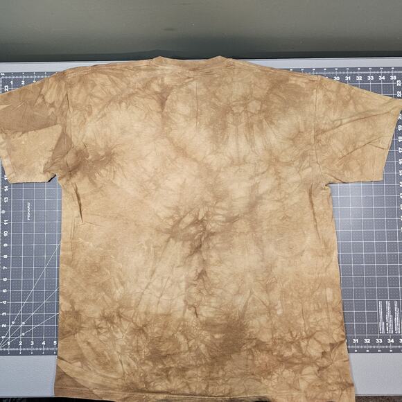 The Mountain Horses Tshirt XL Brown Tie Dye Y2K Streetwear Nature Cowboy Mustang - Picture 6 of 9